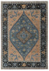 Peach Modern Home Decor Living Rug Soft Shiny Handknotted Wool Rug # Se-108 -9x12
